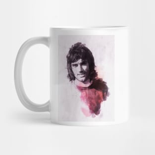 George Best Manchester United Holy Trinity Portrait Mug